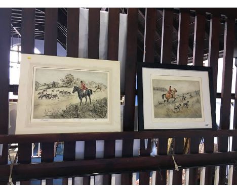 Two etchings after Henry Wilkinson
