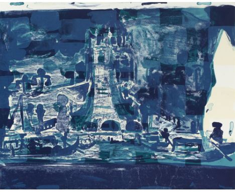 TAL R (TAL ROSENZWEIG)New World City 2003 / Ohne Titel 20062 Blatt Farblithographien auf BFK Rives bzw. Velin. Nicht signiert