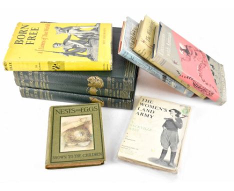 A collection of nature and wildlife books to include three by Gerald Durrell, 'Menagerie Manor', 'The Whispering Land' and 'E