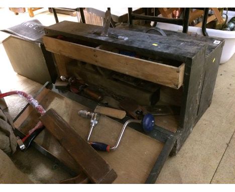 Two tool boxes and contents