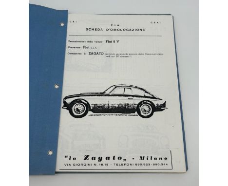 FIAT 8V, FERRARI, WEBER, MAGNETI MARELLI - PARTS AND INSTRUCTION BOOKS  Covering:  Ferrari Tuning Tips and Maintenance Techni