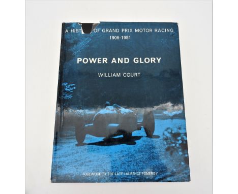 GERALD ROSE, A RECORD OF MOTOR RACING 1894 - 1908 (1949)  Originally published under the Authority of the Royal Automobile Cl