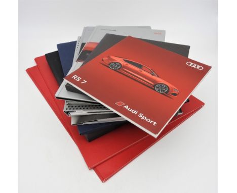 AUDI PRESS INFORMATION PACKS AND QUATTRP 20V BROCHURE  Supporting the 2002 launch of the RS6, the 1998 TT.  This Lot includes
