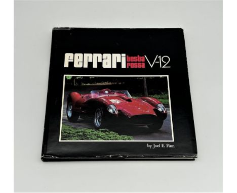 FERRARI TESTA-ROSSA BY JOEL FINN, ALSO MASERATI GHIBLI, MODERN FERRARI BROCHURES  1979 First Edition of the authoritative wor