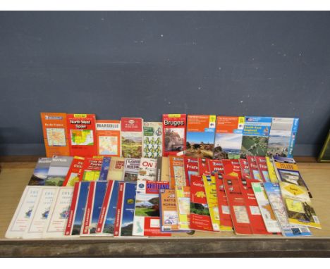 Large amount of Ordnance Survey maps 