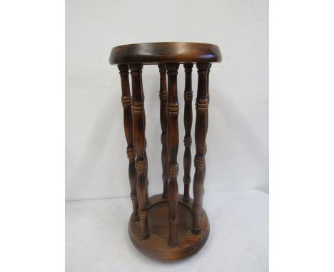 A wooden stick stand 54cmH