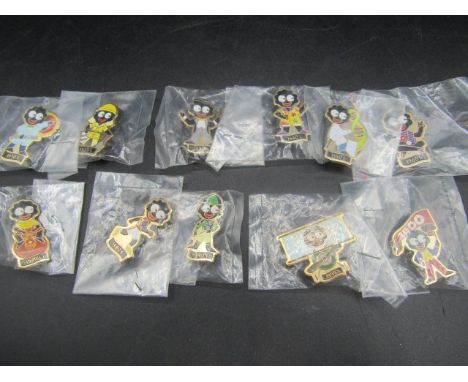 11 Robinsons advertising pin badges through the decades 1910s- 2000-  These items are listed on the basis they are illustrati