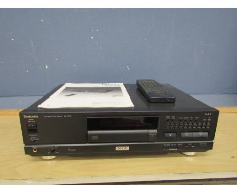 Technics SL-PS70 compact disc player with remote and manual from a house clearance&nbsp;