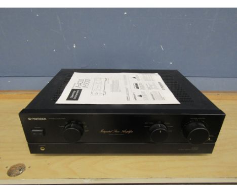 Pioneer A-400 stereo amplifier with manual from a house clearance&nbsp;