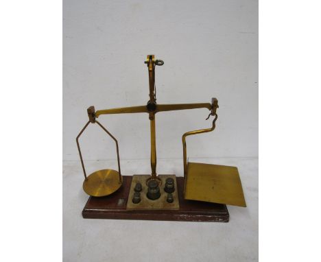 Degrave &amp; co GPO scales with&nbsp; weights