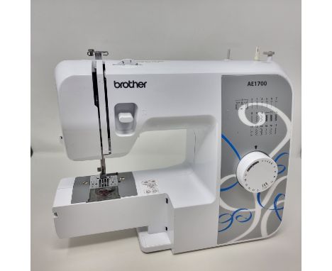 Brother AE1700 Sewing Machine 17 Stitch Programmed White Electric LED  Superb Sewing, tested in as much as when plugged in th