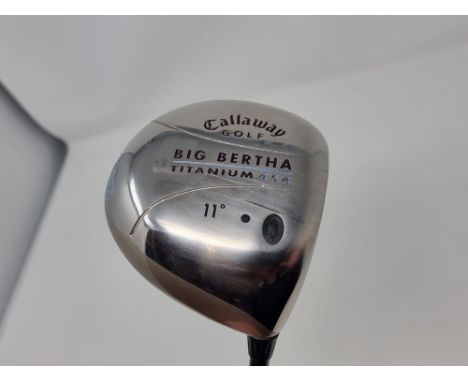 Callaway Big Bertha Titanium 454 driver Gems 55w 11% Graphite  Great Driver with head cover.