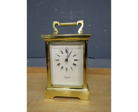 Angelus brass carriage clock&nbsp;