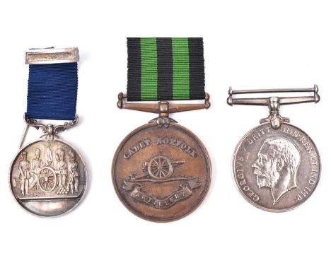 An attractive silver medal for “Hony Member 2nd Norfolk Artillery Vols”, title within wreath to reverse, obv 4 members of gun
