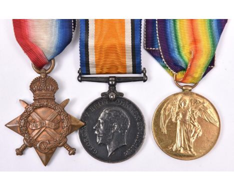 Three: 1914-15 star, BWM, Victory(1791 Cpl (later Pte) P S Shaw S Lan R) GVF/EF. Recipient reduced to the ranks by Field Gene