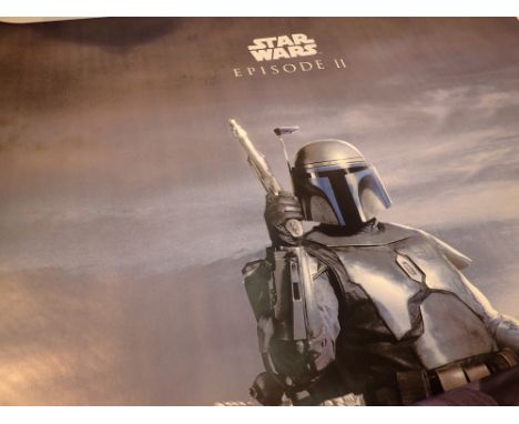 Star Wars Episode II official George Lucas poster not for resale 120 x 240 cm 
