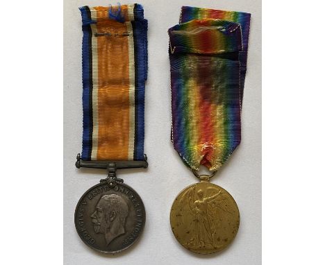 A FIRST WORLD WAR PAIR TO THE ROYAL WEST KENTS. A Great War pair comprising War Medal and Victory medal named to G-31253 Pte 
