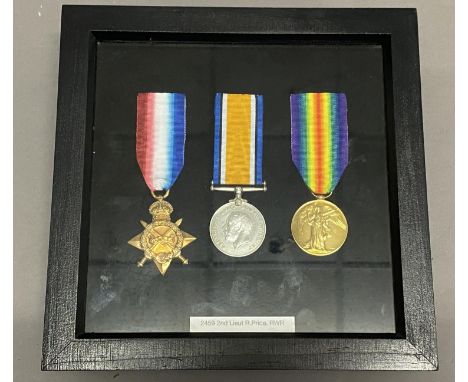 A FIRST WORLD WAR TRIO TO A FATALITY ON THE FIRST DAY OF THE SOMME, AN OFFICER IN THE ROYAL WARWICKSHIRE REGIMENT. Comprising