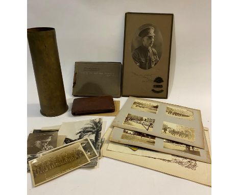 A PHOTOGRAPH ALBUM DOCUMENTS AND SIMILAR ITEMS RELATING TO FREDERICK HOARE. Frederick George Hoare was born in London to Eliz