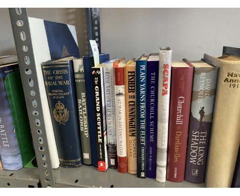 THE ROYAL NAVY AND THE FIRST WORLD WAR. A selection of books about the Great War and the British Navy to include The Crisis o