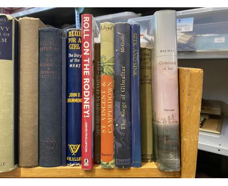 A COLLECTION OF NAVAL HISTORY, THE MAJORITY PRE FIRST WORLD WAR. A collection of Naval history to include The Influence of Se