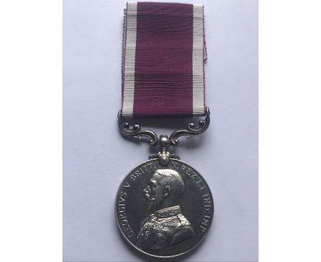 A GEORGE V LONG SERVICE AND GOOD CONDUCT MEDAL. An Army Long Service and Good Conduct Medal named to '7143073 Pte A. Byrne Ma