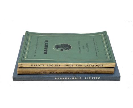 Hardy Brothers of Alnwick Anglers' Guide and Catalogue, printed soft covers, 1954; C.Farlow &amp; Co. Catalogue of fishing ta