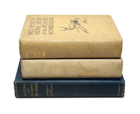 Edwards (Lionel) and Wallace (Harold Frank) Hunting &amp; Stalking of Deer, 4to, cloth, illus., 1927; Ross (John) and Gunn (H