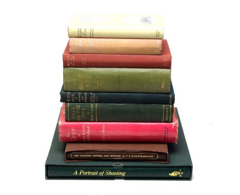 Whitehead (G.Kenneth) The Deer of Great Britain and Ireland, 8vo, cloth, illus., 1964, with dw., copy signed by the author; M