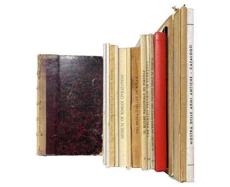 CATALOGO DEL R. MUSEO NAZIONALE DI FIRENZE (PALAZZO DEL POTESTÀ) Tipografia dell'Unione Cooperativa Editrice, Rome, 1898, 483