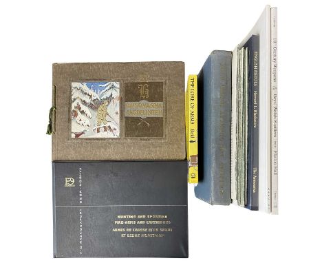 FIREARMS: 18 VOLUMES comprising: The Gunnery Pocket Book. B.R. 224/45, Admiralty S.W1 Gunnery Branch, 1945, 213 pages of text