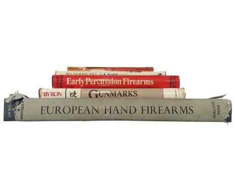 FIREARMS: 5 VOLUMES comprising: Blackmore, Howard L., Firearms, London, 1964; Baxter, D. R., Blunderbusses, London, 1970; Win