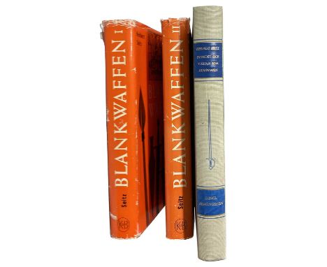 SEITZ, HERIBERT: BLANKWAFFEN I & II Klinkhardt &amp; Biermann, Braunschweig 1965-1968, 2 volumes, over 800 pages, over 400 co