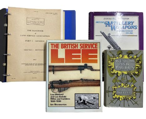 SKENNERTON, IAN D, THE BRITISH SERVICE LEE: LEE-METFORD AND LEE-ENFIELD RIFLES & CARBINES 1880-1980 1982, 410 pages, black an