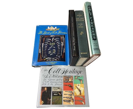 COLT FIREARMS: 5 VOLUMES comprising: R.Q. Sutherland and R.L. Wilson, The Book of Colt Firearmes, Robert Q. Sutherland,, Knas