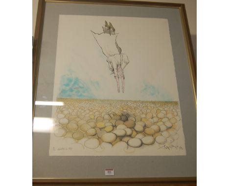 Ronald Searle (1920-2011) - A Specialite du Chef, lithograph printed in colours on wove, signed, dated and numbered 4/150, 65