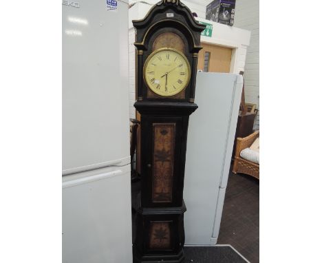 A modern reproduction longcase clock