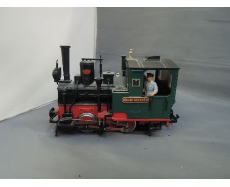 A LGB G scale 0-4-0 steam engine 2010D