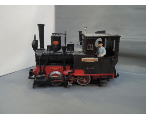 A LGB G scale 0-4-0 steam engine 2010