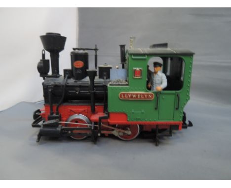 A LGB G scale 0-4-0 steam engine 2020