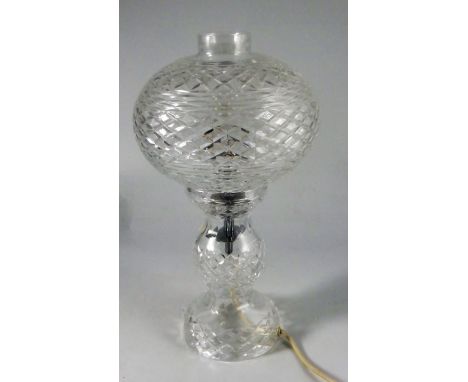 IRISH CRYSTAL TABLE LAMP