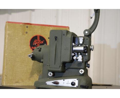 Paillard Bolex M8 standard 8mm cine projector c1950s in original box. P&P Group 3 (£25+VAT for the first lot and £5+VAT for s