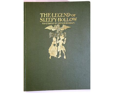 The Legend of Sleepy Hollow first edition 1928 illustrated by Arthur Rackham published by George Harlap. P&amp;P Group 2 (£18