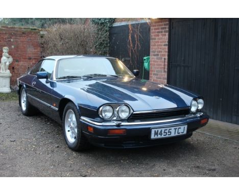 1995 Jaguar XJS 4 litre coupé Registration No M455 TCJ automatic.  This attractive classic Jaguar sports coupé is finished in