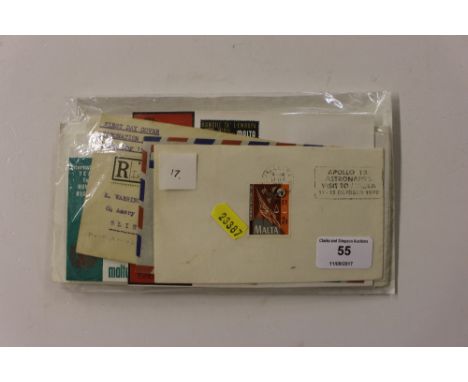 A collection of Maltese First Day covers