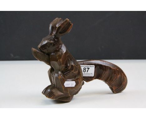 Black Forest style squirrel nutcracker