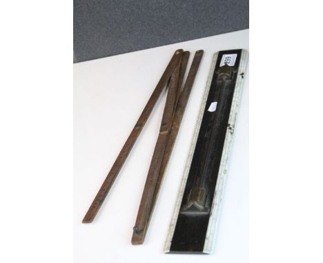 Parallel rule together with a pantograph (2)