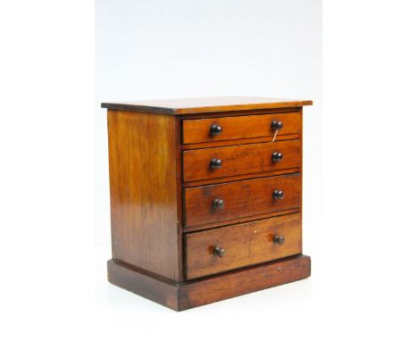 Circa 1890 Army &amp; Navy Cooperation Society, Sporting &amp; Naturalist No.8 Department, four drawer wooden cabinet, possib