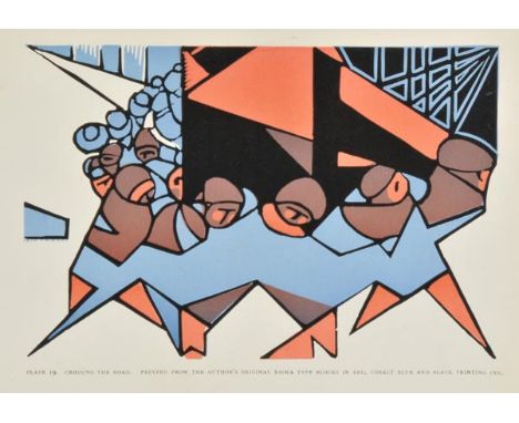 Flight (Claude). Lino-Cuts, A hand-book of linoleum cut colour printing, 1st edition, 1927,  colour and monochrome illustrati