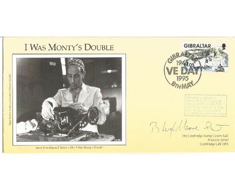 Mjr Gen Francis Wyldbore, Smyth DSO 8th Army signed 1995 cover I was Montys Double, Only 15 issued. Good Condition. All signe